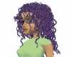 wild purple curls