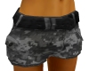 Gray Digital Camo Shorts