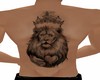 Lion Tattoo Back