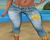 summer jeans capri