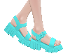 - O Blue Summer Sandals