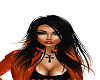 Fineena~ Orange/black