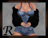 Fluffy Coat Black Layer