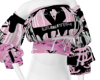 PINK FLIP FLUFFY TOP