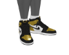 AJ 1s High GoldToe