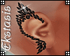 ♡Pearl earring-black