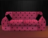 Pink Polka Dot Couch