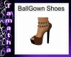 Brown Ballgown Heels