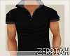 [Z] Polo Shirt Black