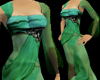 SN Green Flow Dress
