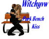 Kiss - Park Bench Kiss