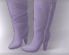 Lavender Suede Boots