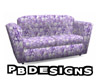 PB Flower Cuddle Couch