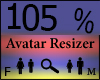 Any Avatar Size,105%
