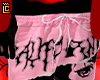 shorts anime pink