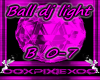 purple ball dj light