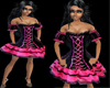 pink black mini maid dre