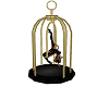 Cage Dance Bird Gold