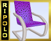 Purp Stars Cuddle Chair