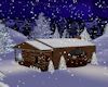 'Christmas Log Cabin