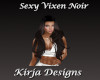 KD~Sexy Vixen Noir