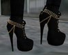 Boots 8inch Gold Spikes