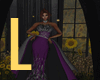 Purple Elegant Dress