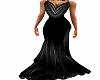 black evening gown