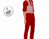 Pho Red Casual Suit