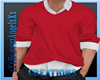 VNeck Red Sweater