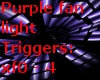 Purple fan light