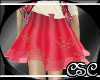 {CSC} Sakura Red Skirt