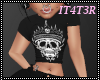 ☠| Skull Top Black