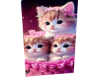 H, baby Cat Pink