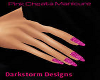 Pink Cheata Manicure