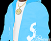 Blue 'Preme Hoodie