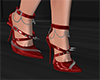 Spiked Heels V22 red