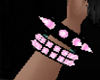 [P]L Pink Spike Bracelet