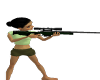 L96AW Sniper Rifle olive