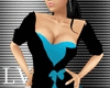 =LV= Blue Sexy Lady Dres