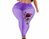 purple pants rl  rose