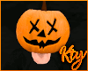 Creepy Pumpkin Head
