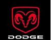 dodge logo sticker