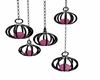 Pink Ceiling Candle Lite