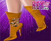K* Kareena Boots Gold