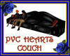 PVC HEARTS COUCH
