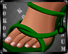 Santi Green Heels