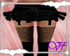 Plaid Skirt/Stockings