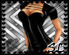 [SL] black vamp dress