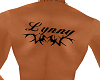 Lynny back tattoo